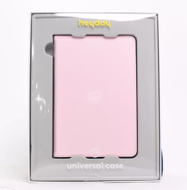 Heyday Universal Case for 7-8" Tablet (Apple, Samsung, Etc) - Pink