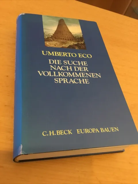 Umberto Eco - Die Suche nach der vollkommenen Sprache - Leinen Gebunden - Beck