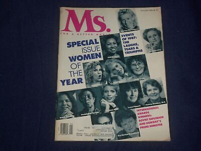 1988 January Ms. Magazine - Special Issue: Women Of The Year - St 6043