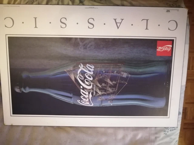 1994 Coca Cola Ship In A Bottle Ad