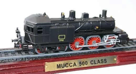 Atlas Editions "Mucca 500 Class" Model Train on Display Stand - 1:100