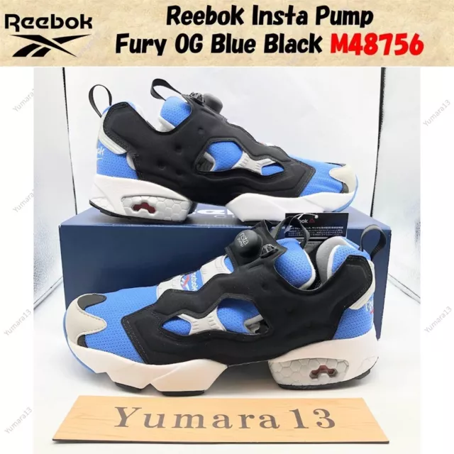 REEBOK INSTA PUMP Fury OG Blue Black M48756 Men s Size 173.93 PicClick