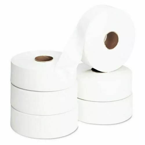 12,24,36 rolls Quality 3" Mini Jumbo Toilet Rolls Soft Tissue Paper PURE PULP