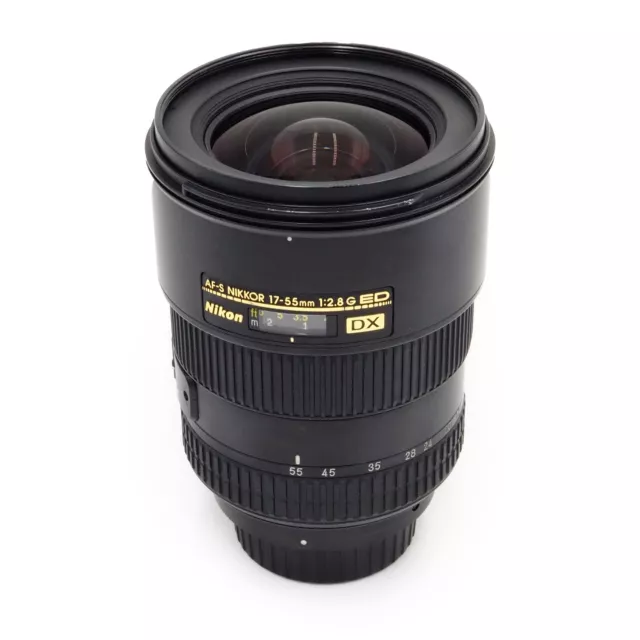 Nikon F Mount AF-S DX Zoom NIKKOR 17-55mm f/2.8G ED Lens - Excellent Condition