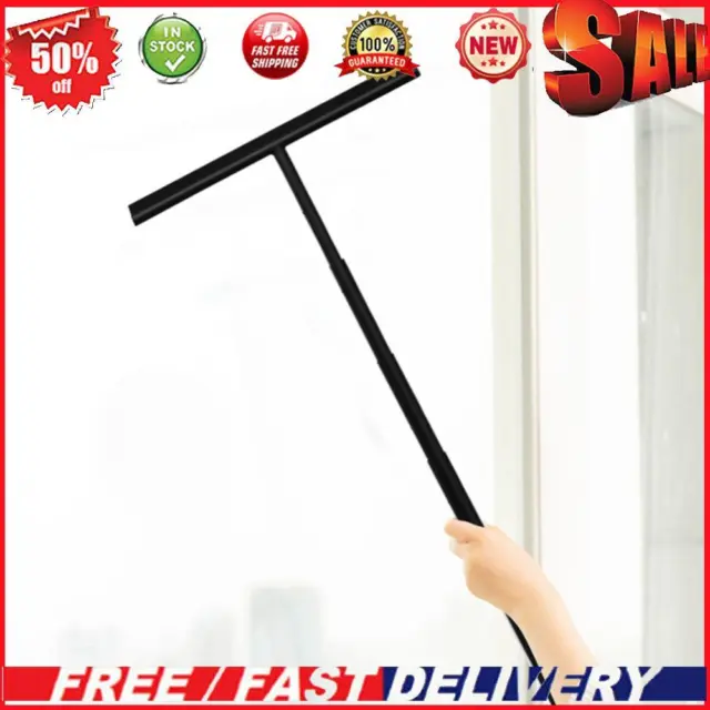 Shower Window Squeegee Telescopic Shower Squeegee with Holder for Bathroom Car