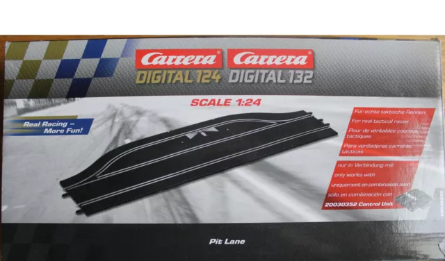Carrera digital 132 Pit Lane Boxengasse 30356