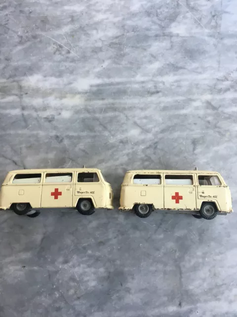 VW Bus T 2 CKO Kellermann  402, Sani, Blechspielzg., gebraucht, Vintage Konvolut 3