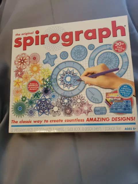 The Original Spirograph Kit with Markers from PlayMonster - Ages 8+ 