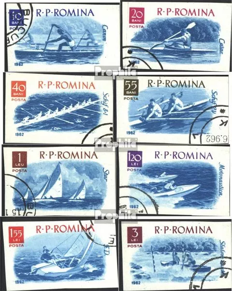 Romania 2056-2063 (complete issue) unmounted mint / never hinged 1962 boating