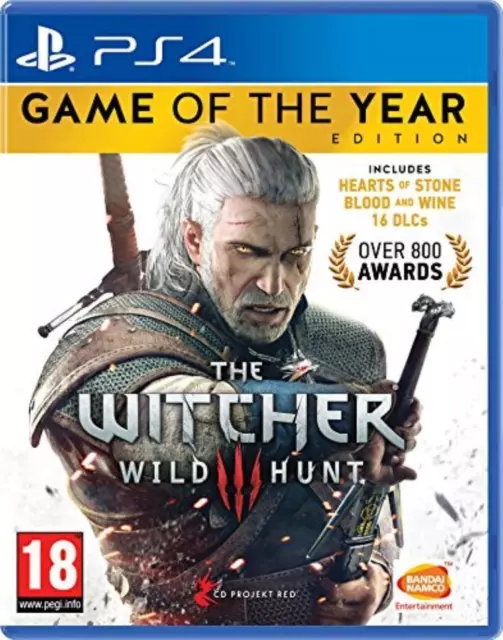 The Witcher 3: Wild Hunt - Game of the Year Edition (PS4)  BRAND NEW AND SEALED