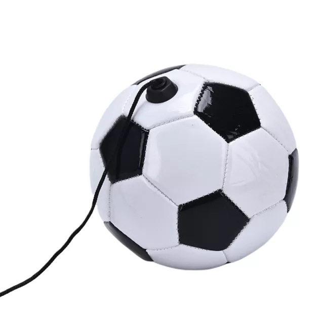 1pc Football Training Kick Soccer Ball With String Kids Beginner Practice Bal wi