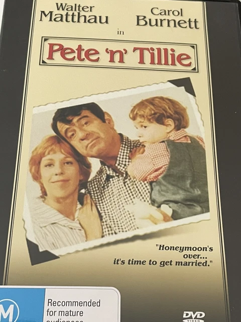 Pete 'N' Tillie - Walter Matthau Carol Burnett DVD Like New