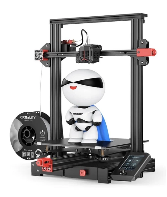 Stampante 3D Creality Ender 3 Max Neo CR Touch Livellamento Letto Auto Scheda Silenziosa Stampante 3D Creality Ender 3 Max Neo CR Touch Livellamento Letto Auto Scheda Silenziosa