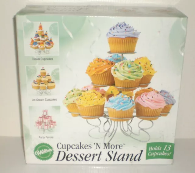 Wilton Cupcakes 'N More Dessert Stand - Holds 13 Cupcakes