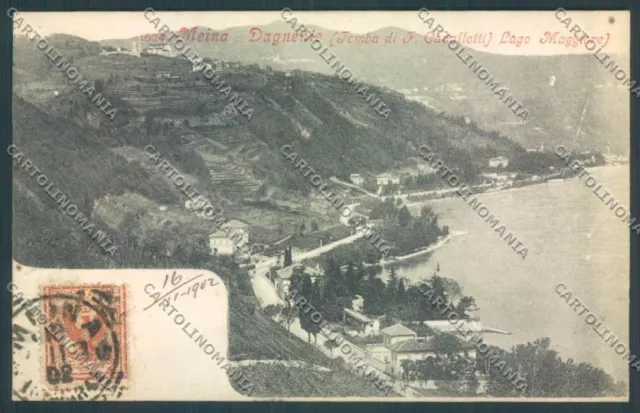 Novara Arona Dagnente Postcard ZB1542