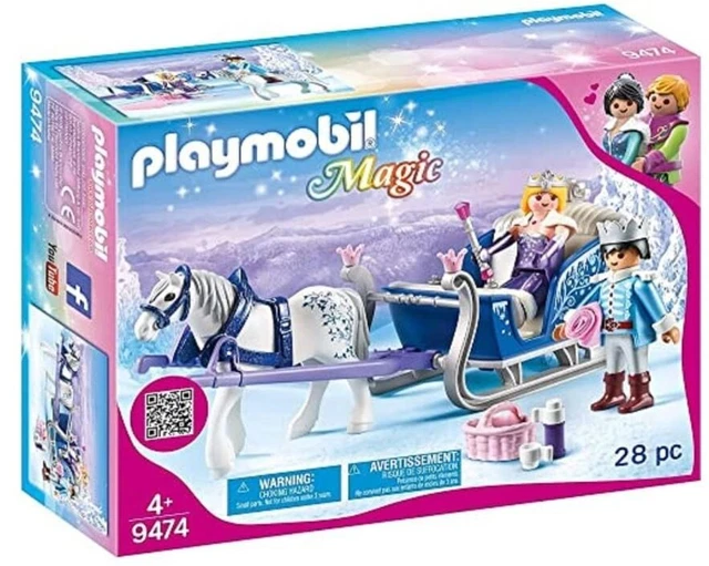 Playmobil 9474 Couple Royal et calèche - Magic