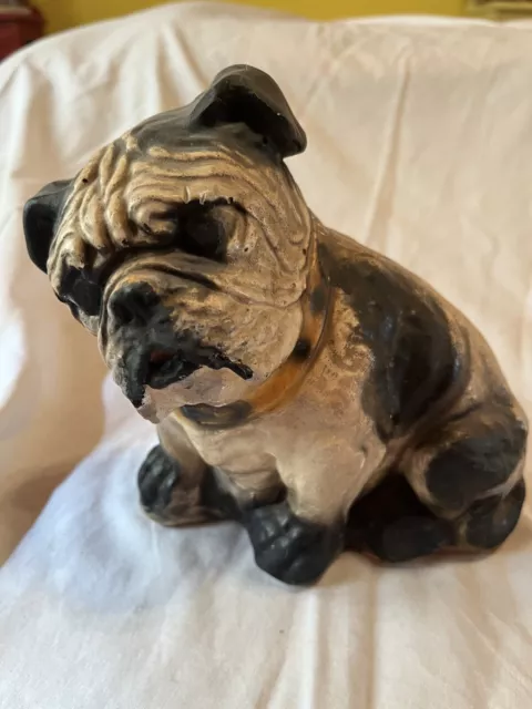 Bulldog Chalk Statue (801)