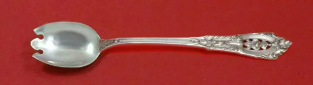 Rose Point by Wallace Sterling Silver Ice Cream Dessert Fork Custom Made 6"