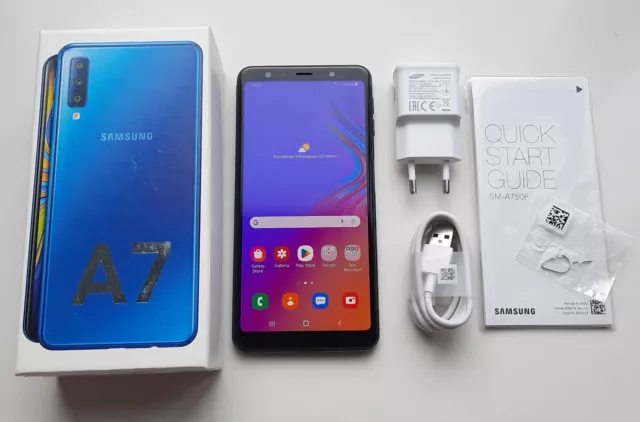 Samsung Galaxy A7 - SM-A70F - 4G - 8 Core - Schermo Super AMOLED - Come nuovo