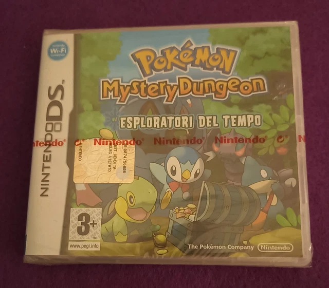 Pokémon Mystery Dungeon Esploratori Del Tempo,NDS, Nuovo Sigillato!