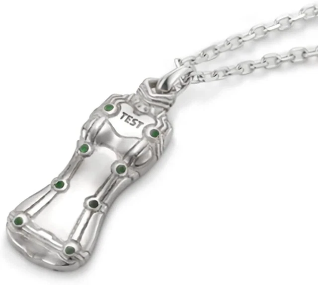 U-TREASURE EVANGELION Plug Suit Necklace (Shikinami Asuka Langley) Silver FedEx