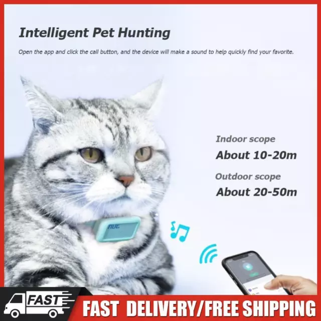 Portable Locator Collar for Cat Intelligent Cat Tracker for Outdoor Pet Supplies