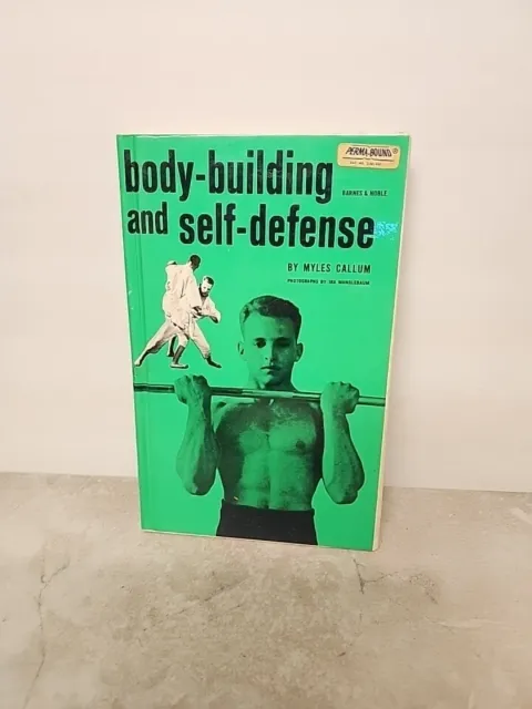 Body Building and Self Defense by Myles Callum NO.258  (1962) Book Hardcover B09