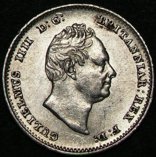 1836 Great Britain 4 Pence Silver KM#723 William IV #16174