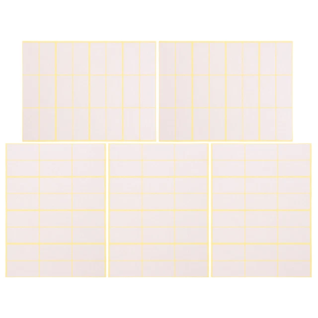 Empty Game Classification Sticker 1080PCS BLANK STICKY Labels Blank Label Sticker Classification Label ...