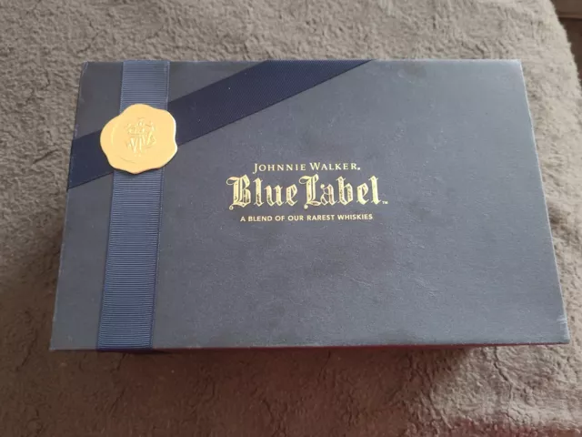 Vintage Johnnie Walker Blue Label Leere Box