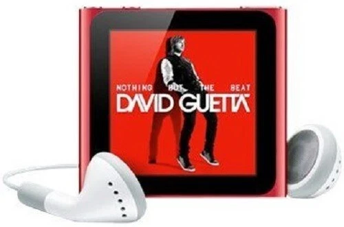 APPLE iPOD NANO 6ème GÉNÉRATION 16 Go ROUGE SPECIAL EDITION PRODUCT HORS SERVICE
