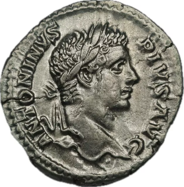 Roman Imperial Caracalla, AR Denarius. Rome - VF