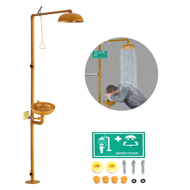 SAFETY STATION WITH Emergency Eye Wash 12L/min Eyewash Flow Rate 199.