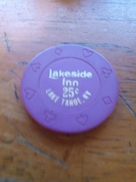 Lakeside Inn .25 Cent Casino Chip