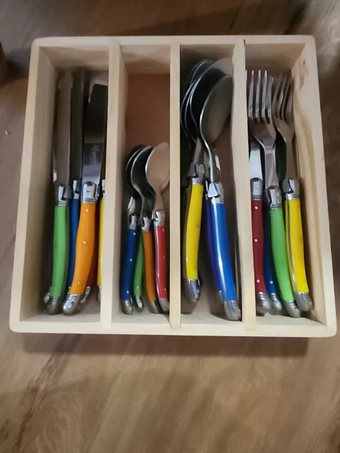 laguiole Coloured Cutlery Set