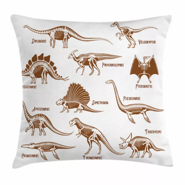 Velociraptor Housse de Coussin reptile Dinos