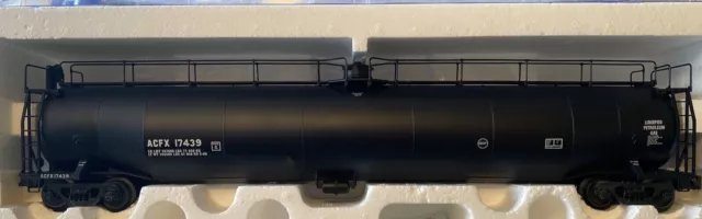 Atlas Ogauge 3rail 6401-2 ACF 33,000 Gallon Tank Car ACFX 17439