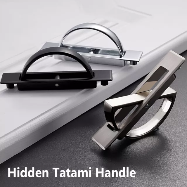 Handle Zinc Alloy Recessed Tatami Hidden Handle Door Handle Flush Pull Cover