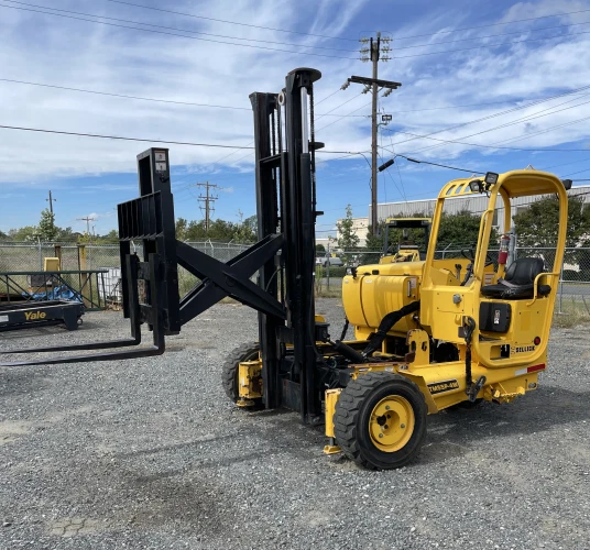 2013 Sellick Stm-55Prk4 Piggyback Forklift Pneumatic 107/144" Pantograph Mast