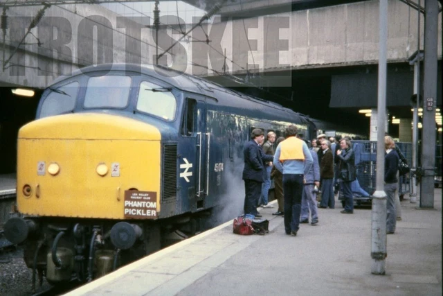 35MM SLIDE BR British Rail Diesel Loco Class 45 45074 Birmingham 1982 ...