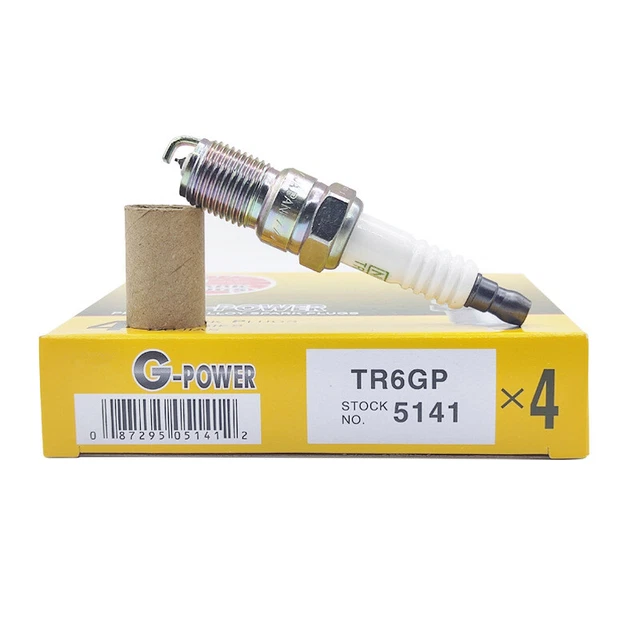 For TR6GP Set of 4 Iridium High Quality Spark Plugs Lincoln Ford Mercury 5141