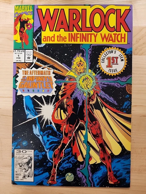 Warlock and the Infinity Watch #1 Marvel 1992 Infinity Gauntlet NM-