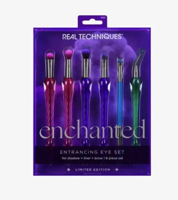 Juego de 6 piezas de maquillaje Real Techniques Enchanted Edición Limitada