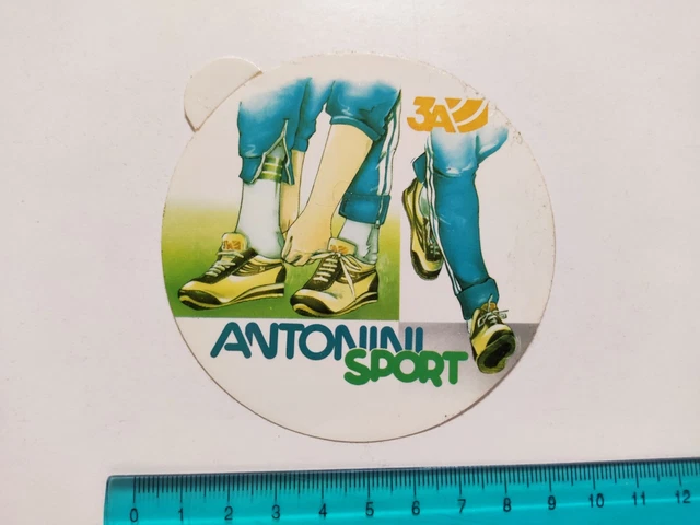 Autocollant Vintage Original Antonini Sport Tennis Sticker