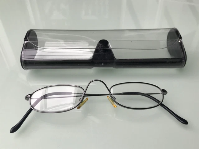 Fielmann Alte Gläser In Neues Gestell BRILLE GESTELL FIELMANN uni Weitsicht Gläser je 1,5 Dioptrien filigran