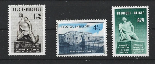 BELGIQUE 1952 Yv 8860/2 MNH Neufs** -