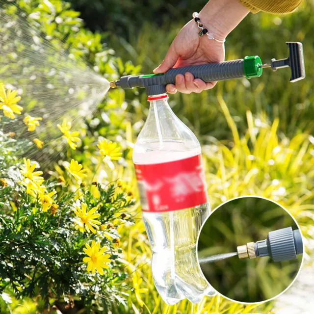 POMPA MANUALE INNAFFIATOIO bottiglia Giardinaggio Irrigazione