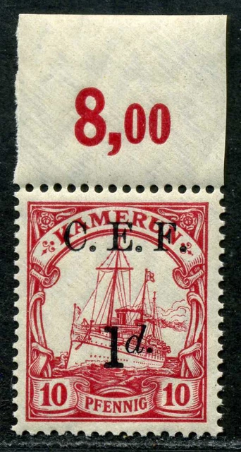 Kamerun Besetz. Mi 3 b **  MNH   postfrisch  100,-