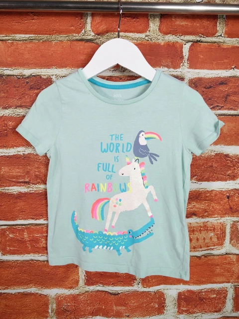 PACCHETTO RAGAZZE ETÀ 4-5 ANNI NEXT ZARA ecc TOP T-SHIRT GONNA DENIM SET BAMBINI 110CM 4