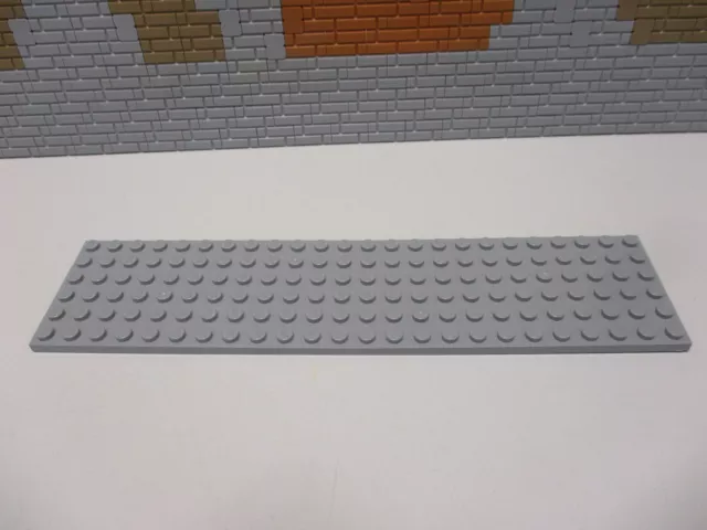 (C6/3) LEGO Plate 6x24 New Light Grey Star Wars Railroad Modular 3026 10224